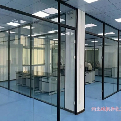 厂家安装玻璃隔断墙钢化办公室不锈钢双玻百叶隔断墙